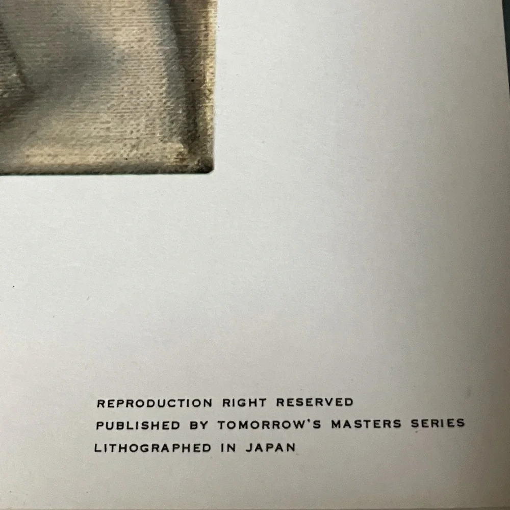 Big Eyes VTG Mod Margaret Keane Lithograph Print Midcentury Vintage Pop Art - Picture 5 of 7